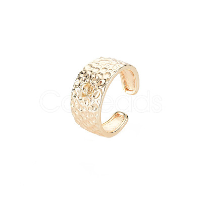 Brass Finger Ring Settings KK-N232-288-1