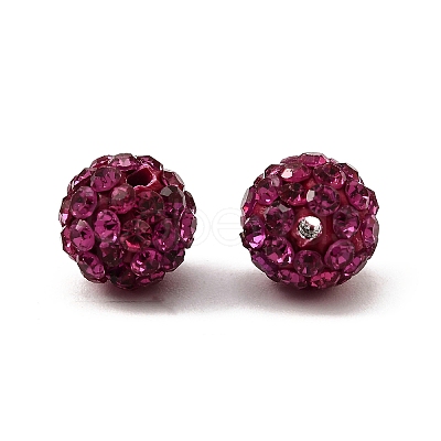 Pave Disco Ball Beads RB-H258-8MM-502-1