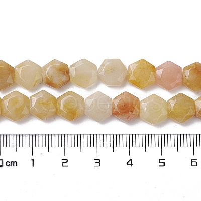 Natural Topaz Jade Beads Strands G-K359-C19-01-1
