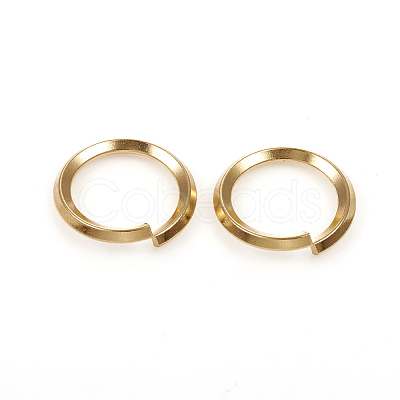 304 Stainless Steel Open Jump Rings STAS-G224-22G-06-1