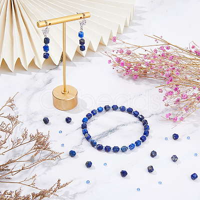 1 Strand Natural Lapis Lazuli Beads Strands G-FH0002-23-1