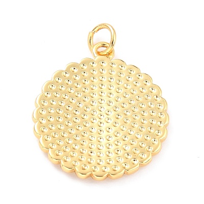 Real 18K Gold Plated Brass Pendants KK-L206-013G-03-1