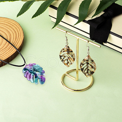 22Pcs 11 Style Cellulose Acetate(Resin) Pendants KY-BT0001-04-1