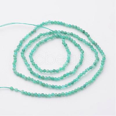 Natural Amazonite Beads Strands G-K127-02F-2mm-1