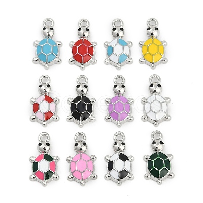 Alloy Enamel Pendants FIND-K020-26P-1