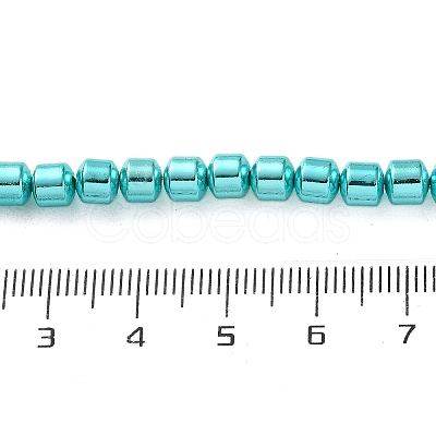 Electroplated Synthetic Non-magnetic Hematite Beads Strands G-C248-C01-4mm-02-1