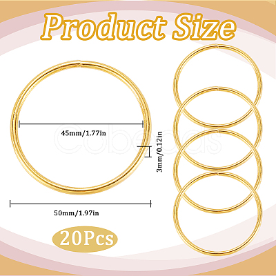 Iron Open Jump Rings FIND-SP0002-63E-1