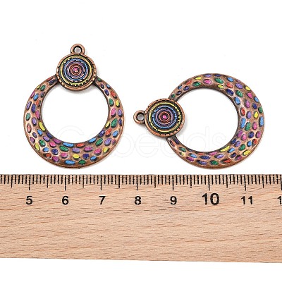 Tibetan Style Alloy Pendants AL-CBA606A-02-1