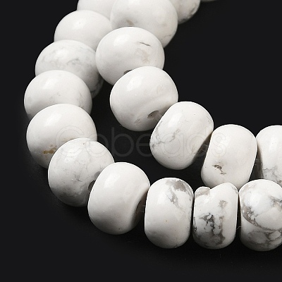 Synthetic Howlite Beads Strands X-G-K340-B06-01-1