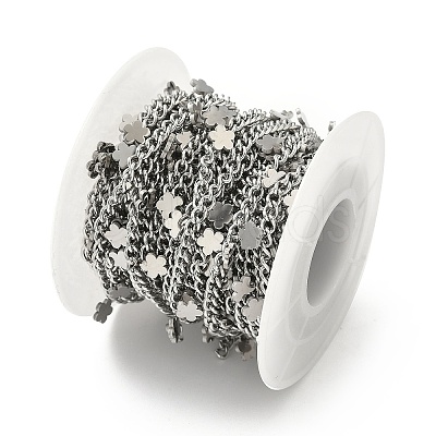 304 Stainless Steel Curb Chains CHS-K017-08C-P-1