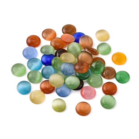 Cat Eye Cabochons CE-J002-12mm-M-1