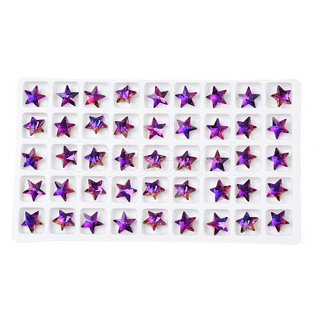 Glass Rhinestone Cabochons MRMJ-N029-04A-06-1
