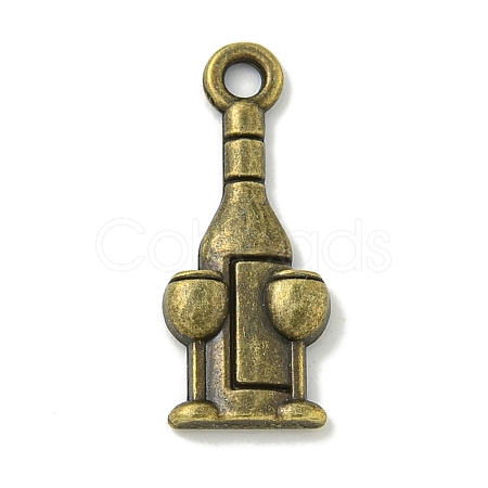 Tibetan Style Alloy Pendants TIBE-I026-6028AB-1