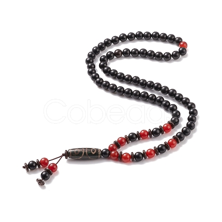 Buddhist Necklace NJEW-JN03884-1