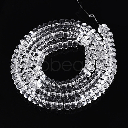 Transparent Glass Beads Strands GLAA-ZX008-6mm-19A-1