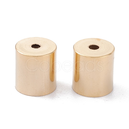 Brass Cord Ends KK-D002-02A-G-1