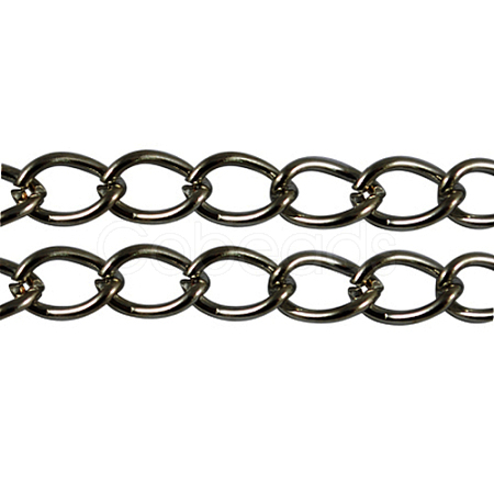 Soldered Iron Curb Chains CH-R082-01B-1