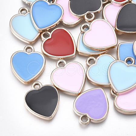 UV Plating Acrylic Pendants OACR-T005-73KC-1