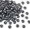 Preciosa&reg Crystal Hotfix Flatback Stones, Czech Crystal, Round(438 11 612 Chaton Rose VIVA 12 &reg), 23980 272 Hematite, SS10(2.7~2.9mm)