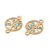 Alloy Enamel Connector Charms FIND-H039-19KCG-D-2