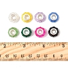 48Pcs 8 Colors Handmade Glass European Beads GLAA-FS0002-14-5