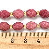 Natural Rhodonite Beads Strands G-N342-55-5