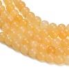 Natural Yellow Calcite Beads Strands GG-CBAA3AB-02-6mm-3