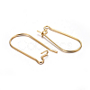 304 Stainless Steel Hoop Earring Findings STAS-P223-01G-05-2