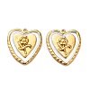 304 Stainless Steel Pendants STAS-C152-33G-01-1