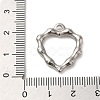 Non-Tarnish 304 Stainless Steel Hollow Pendants STAS-R223-23-3