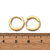 304 Stainless Steel Clear Cubic Zirconia Hoop Earrings EJEW-D331-18B-G-3