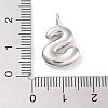 Rack Plating Brass Balloon Letter Pendants X-KK-C050-01P-S-3