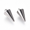 Tarnish Resistant 304 Stainless Steel Pendants STAS-G214-47P-02-1