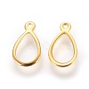 304 Stainless Steel Open Charms STAS-P227-22G-2