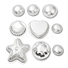 9Pcs 7 Style Aluminum Alloy Bath Bomb Molds DIY-SZ0003-30-3