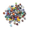 Electroplate Glass Beads GLAA-D020-01I-2