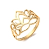 304 Stainless Steel Finger Rings RJEW-L129-02G-3