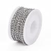 Tarnish Resistant 304 Stainless Steel Lumachina Chains CHS-H007-28P-3