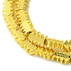 Electroplated Synthetic Non-Magnetic Synthetic Hematite Beads Strands G-I360-Q01-01-2