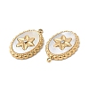 Ion Plating(IP) 304 Stainless Steel Charms X-STAS-Q215-34G-2
