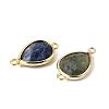 Natural Mixed Gemstone Links connectors G-L514-015-M-5