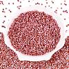 Opaque Picasso Cylinder Glass Beads SEED-Q039-06A-03-2