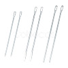6Pcs 3 Styles Nickel Galvanizing Quick & Easy Drawstring Threader Tool TOOL-DC0001-09-1