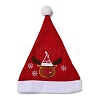 Cloth Christmas Hats AJEW-M215-03B-1