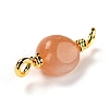 Natural Sunstone Links Connectors G-K316-02K-G-RS-3