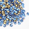 Back Plated Grade A Diamond Glass Pointed Rhinestone RGLA-SS16-005-2
