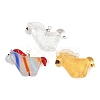 Handmade Gold Foil Lampwork Pendants LA-CBAD4D2-01A-1
