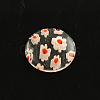 Handmade Millefiori Glass Cabochons LK-R006-07-2