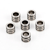 Non-Tarnish 201 Stainless Steel European Beads STAS-I149-33B-1