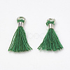 Polycotton(Polyester Cotton) Tassel Pendant Decorations FIND-S275-09P-1